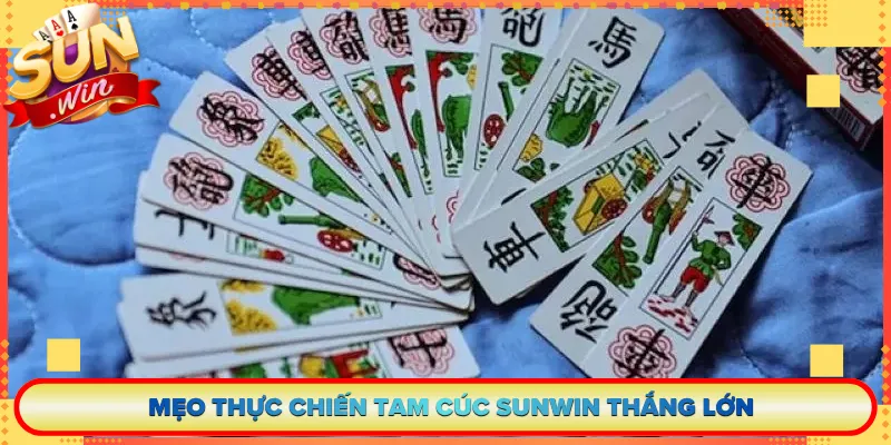 Mẹo Thực Chiến Tam Cúc Sunwin Thắng Lớn