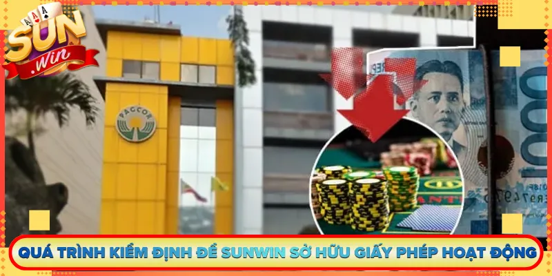 Quá trình kiểm định để Sunwin sở hữu giấy phép hoạt động