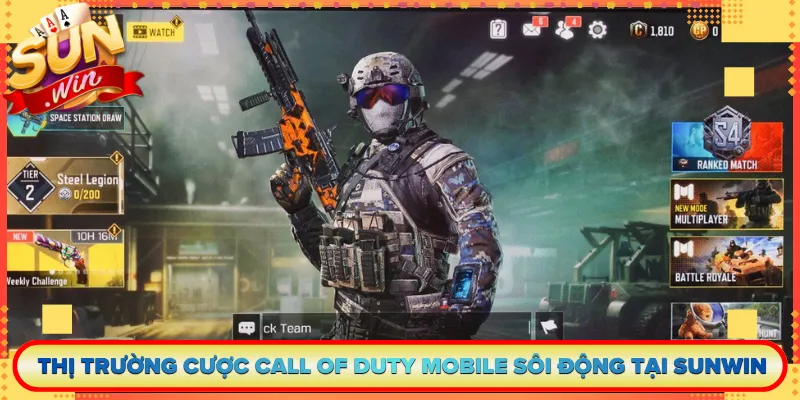 Thị Trường Cược Call of Duty Mobile Sôi Động Tại Sunwin
