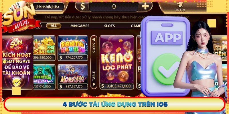 4 bước tải ứng dụng trên iOS