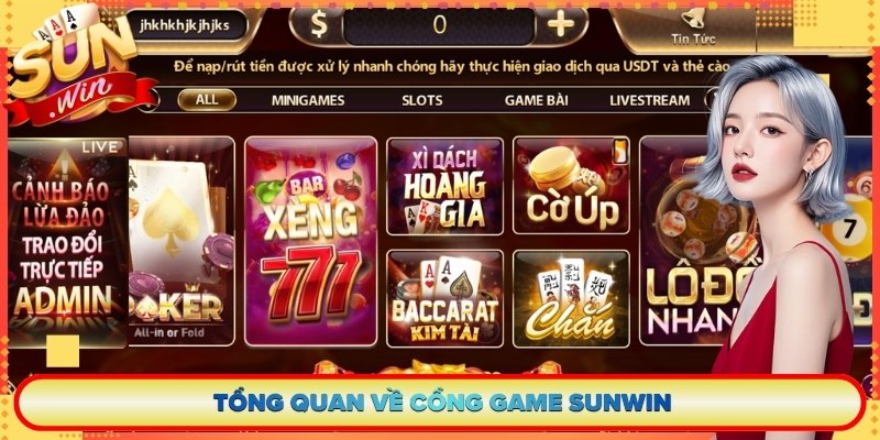 Tổng quan về cổng game Sunwin